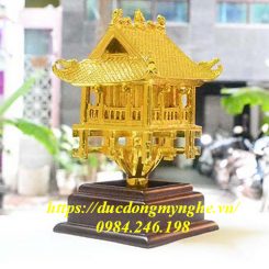 biểu tượng chùa một cột mạ vàng